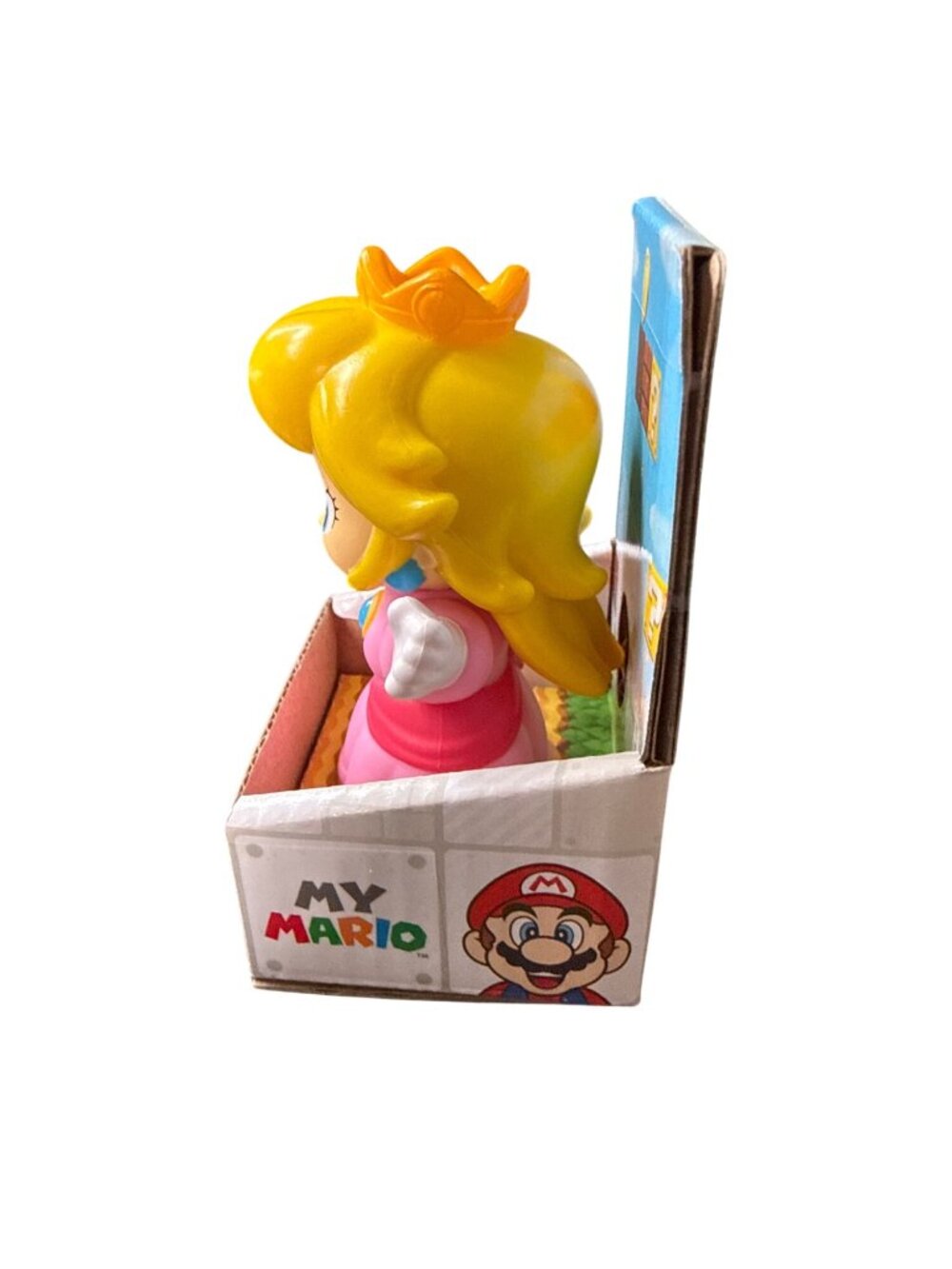 Fisher Price Little People My Mario Princess Peach Figure Pink Coquette Kidcore - Picture 4 of 4